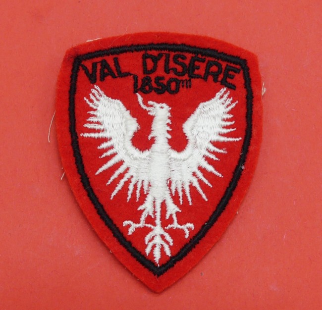Ecusson brodé ville Val D ' Isère 1850 m