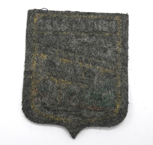 Ecusson brodé collection ville Pont du Gard