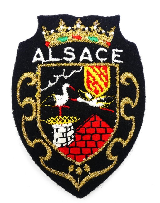 Ecusson méresse royal ville Alsace