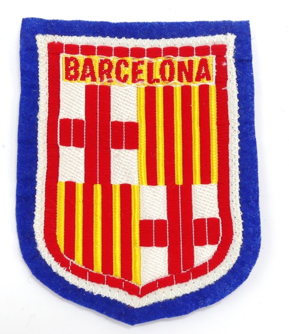 Ecusson brodé pays ville Barcelona
