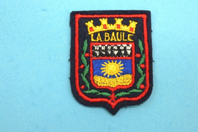 Ecusson brodé ville La Baule
