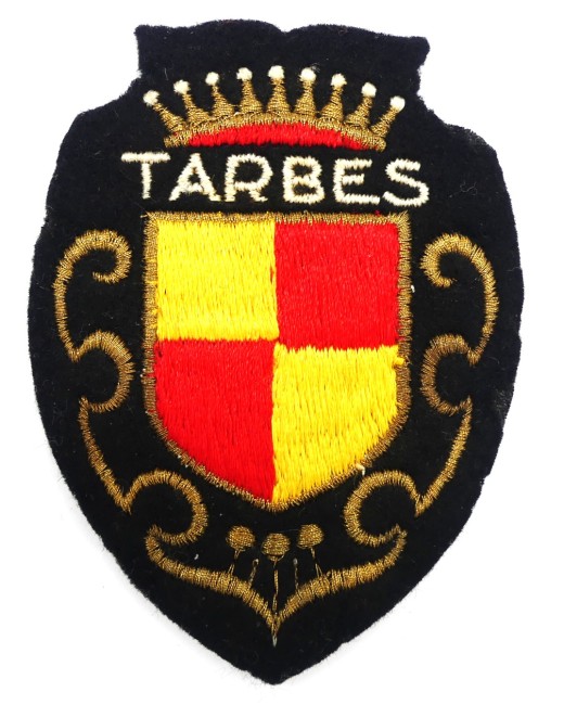 Ecusson meresse brodé ville TARBES