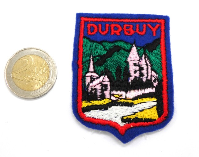 Ecusson brodé ville Durbuy 