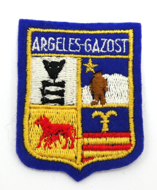 Ecusson brodé ARGELES - GAZOST 
