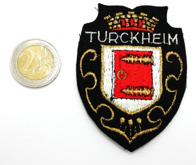 Ecusson meresse brodé ville Turckheim