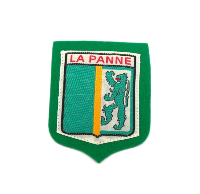 Ecusson brodé ville LA PANNE 