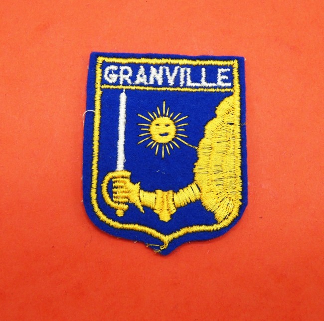 Ecusson brodé ville GRANVILLE