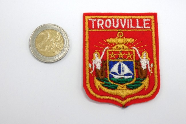 Ecusson brodé ville Trouville 