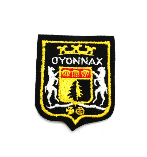 Ecusson brodé ville Oyonnax
