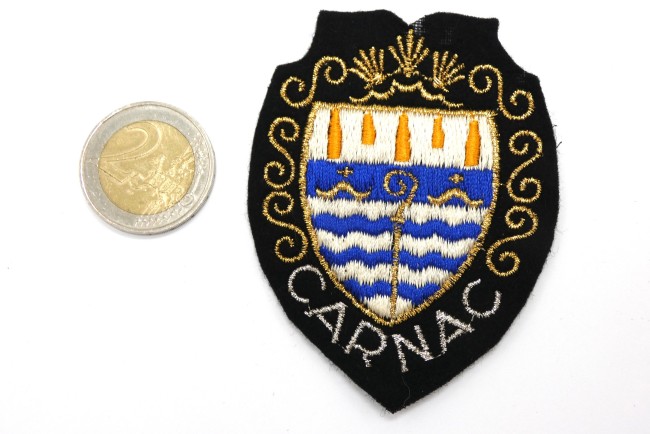 Ecusson brodé ville Carnac