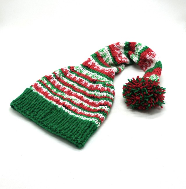 Bonnet lutin de Noël happy christmas