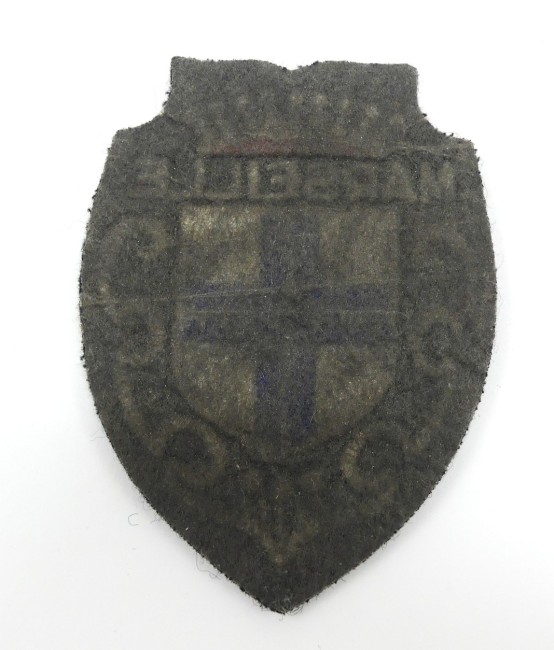 Ecusson brodé méresse Marseille 
