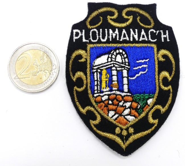 Ecusson meresse  brodé ville Ploumanac'h 