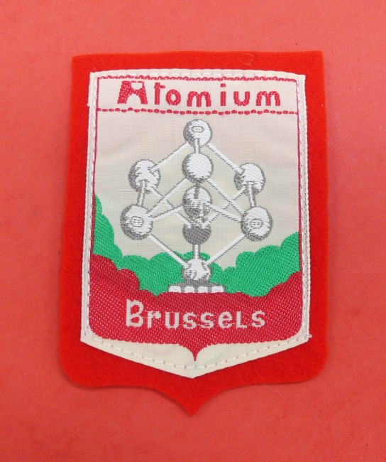 Ecusson brodé Atomium Brussels 