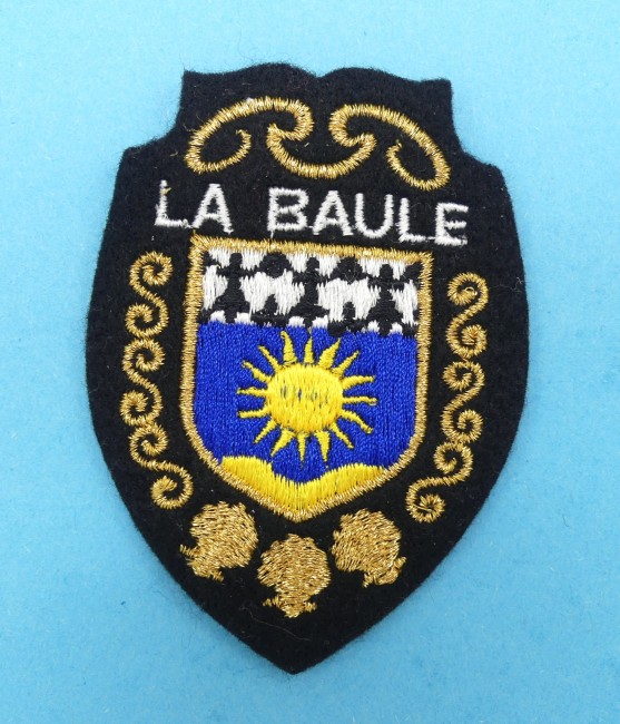 Ecusson brodé ville La Baule 