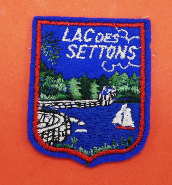 Ecusson brodé Lac des Settons