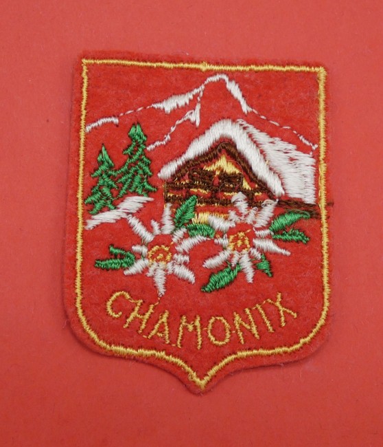 Ecusson brodé ville CHAMONIX 