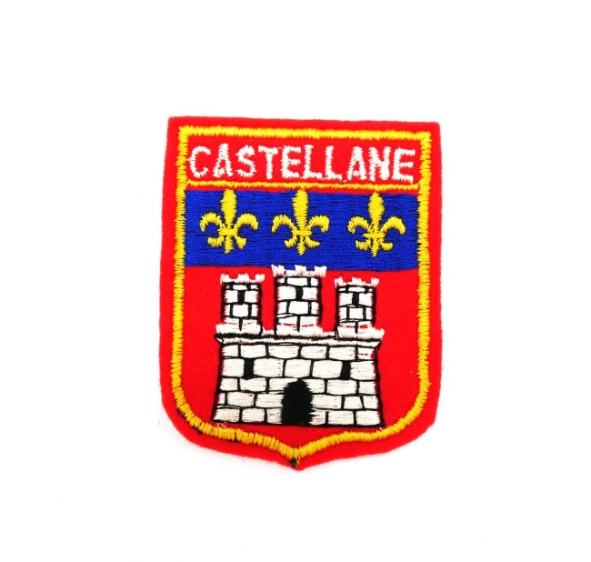 P1070123 Ecusson brodé ville Castellane