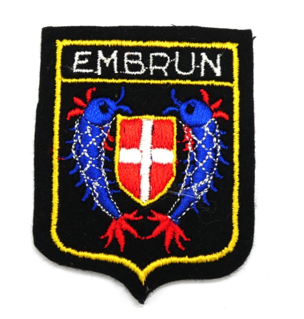 Ecusson brodé ville EMBRUN