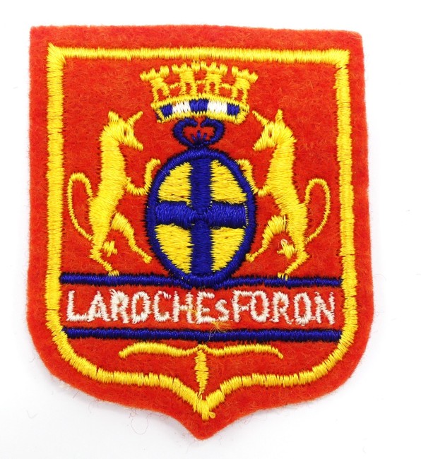 Ecusson brodé Laroche sur Foron