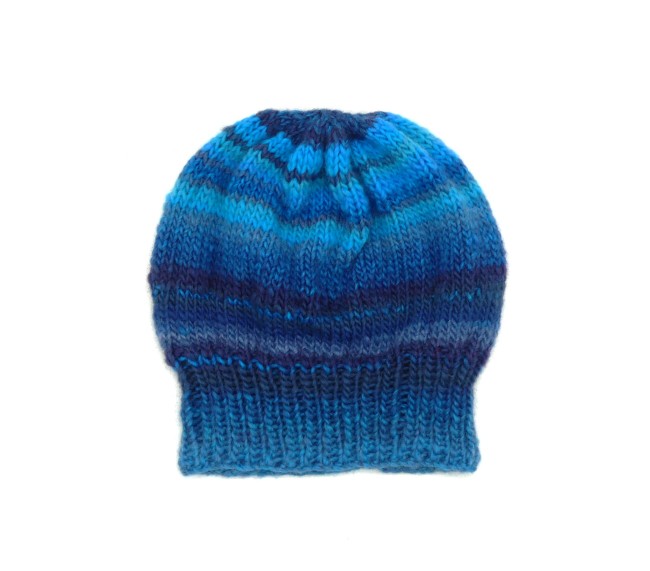 Béret femme laine bleu turquoise C 7851