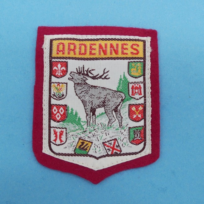 Ecusson brodé ville Ardennes  