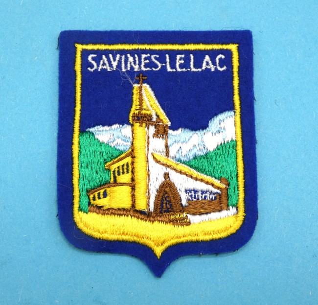 Ecusson brodé SAVINES LE LAC