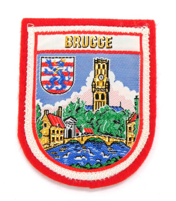 P1010753 Ecusson brodé ville BRUGGE