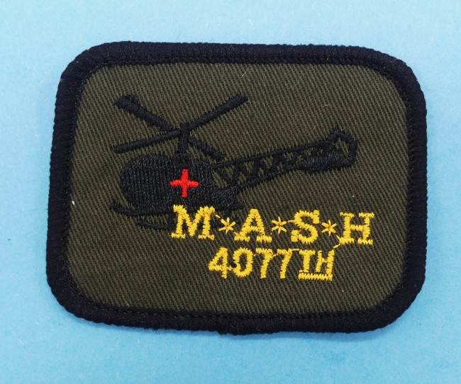 Patch écusson hélicoptère army M*A*S*H  4077TH 