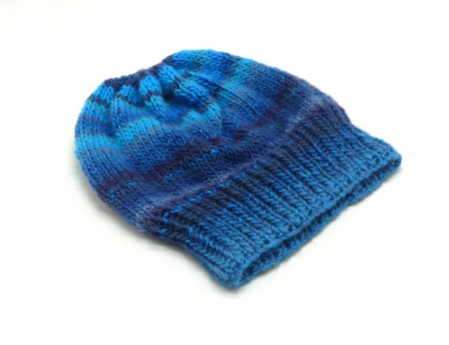 Béret femme laine bleu turquoise C 7851