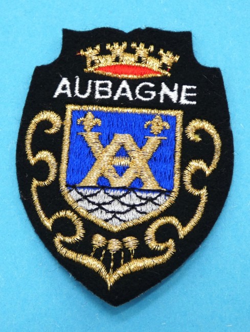 Ecusson brodé ville AUBAGNE