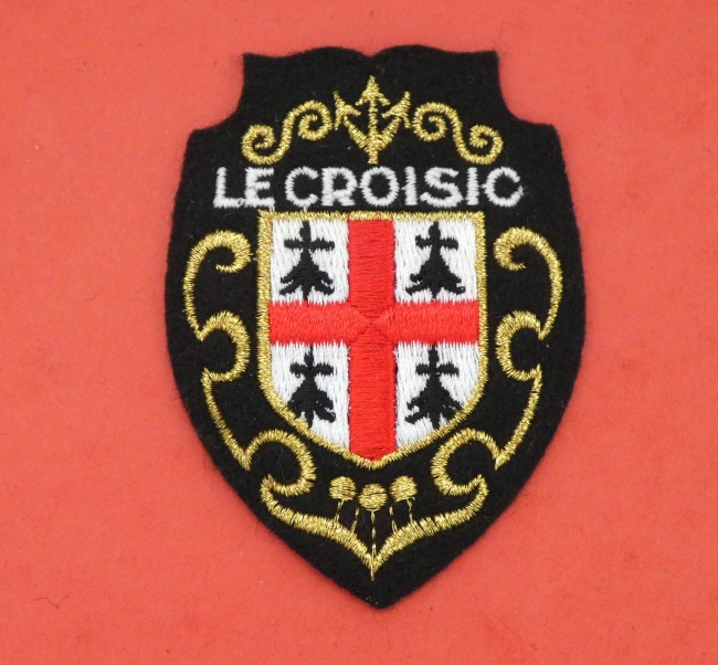 Ecusson brodé ville Le Croisic 