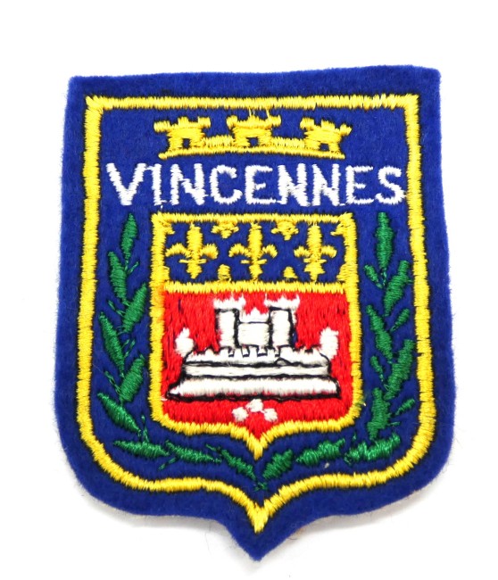 P1110600 Ecusson brodé ville Vincennes