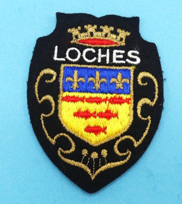 Ecusson meresse ville LOCHES 