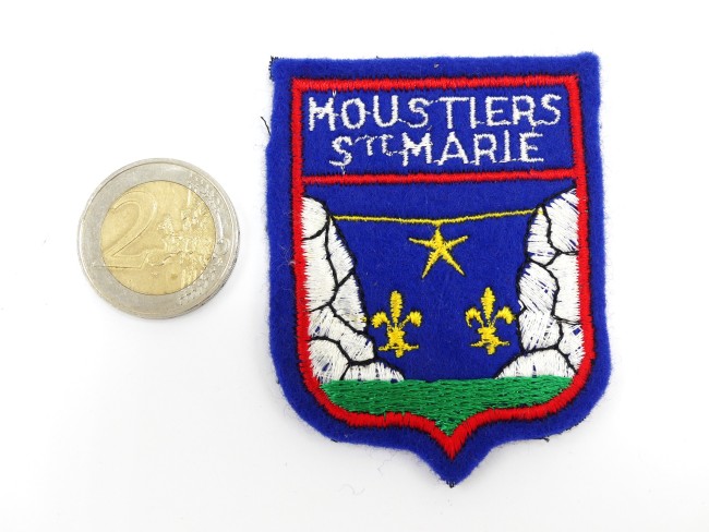 Ecusson ville Moustiers Ste Marie 