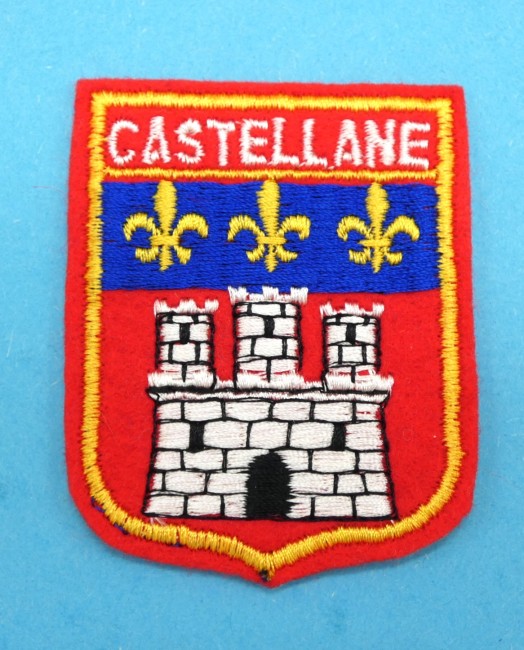 P1070127 Ecusson brodé ville Castellane