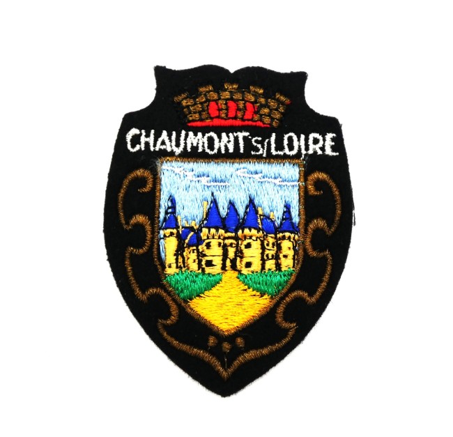 P1020101 Ecusson brodé Chaumont S/Loire