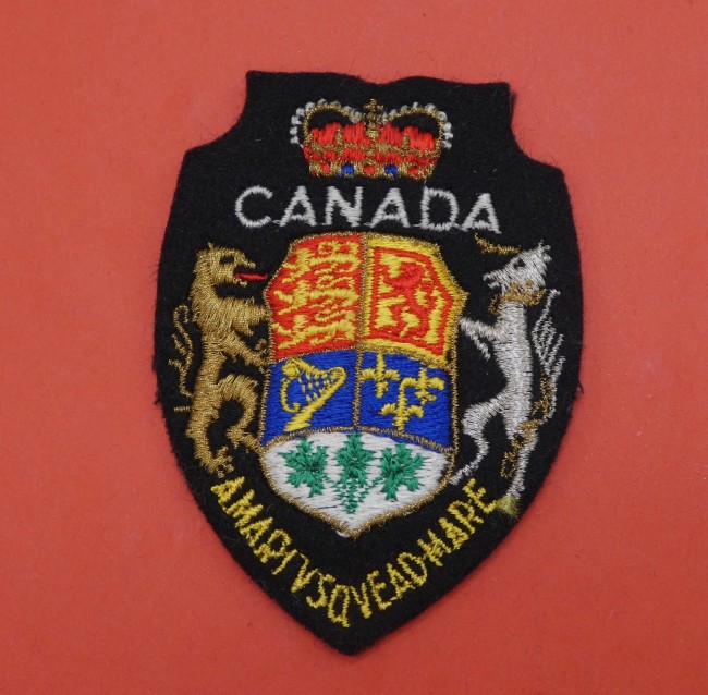 Ecusson meresse brodé CANADA 