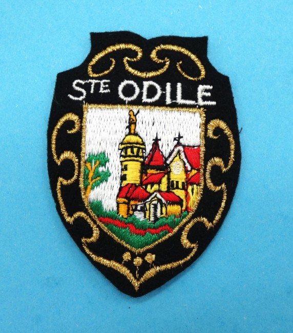 Ecusson meresse brodé ville Sainte Odile