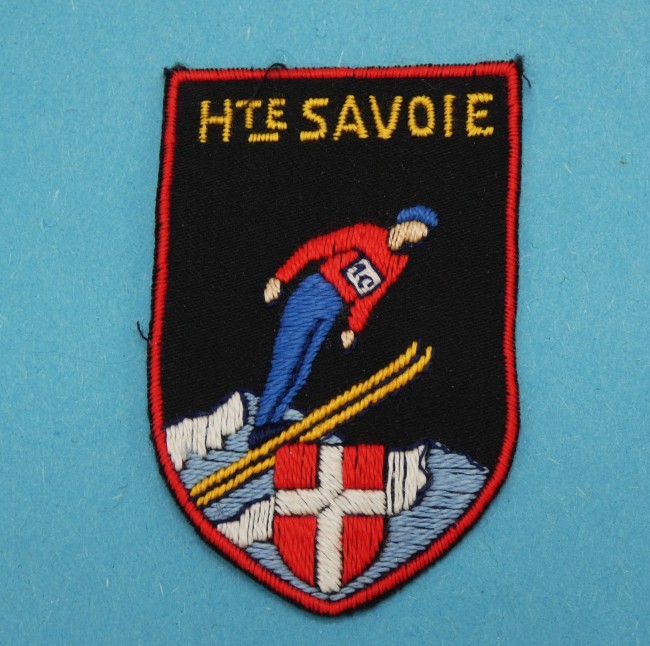 Ecusson collection ville / montagne brodé Hte Savoie 