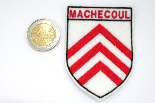 Ecusson brodé ville Machecoul