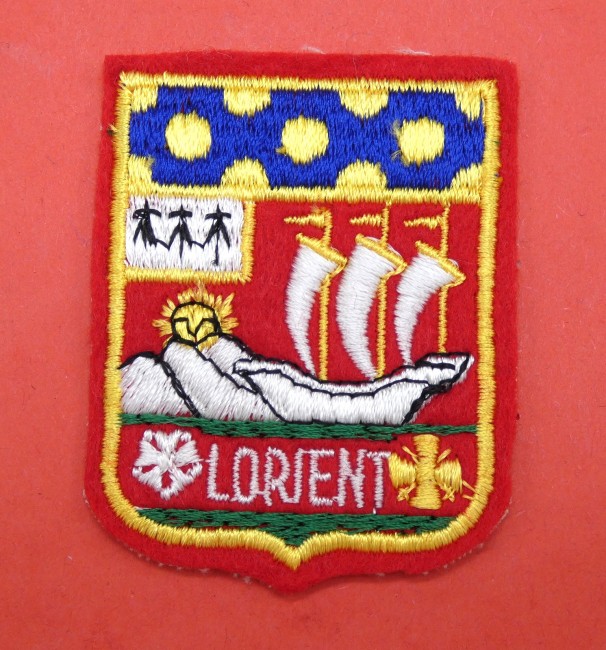 Ecusson brodé ville Lorient 
