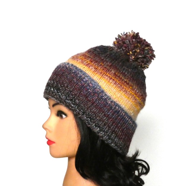 Bonnet femme multicolore DMC Pirouette 