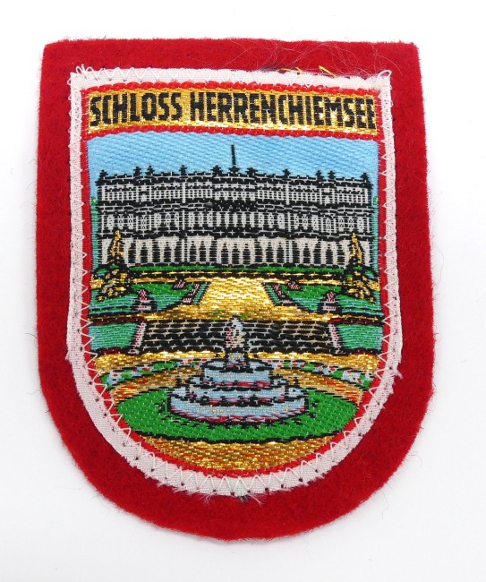 Ecusson brodé ville SCHLOSS HERRENCHIEMSEE 