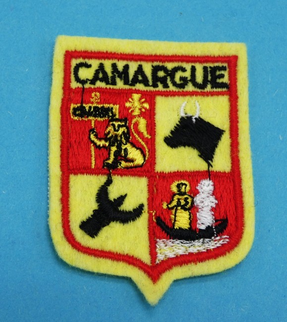 Ecusson collection ville Camargue