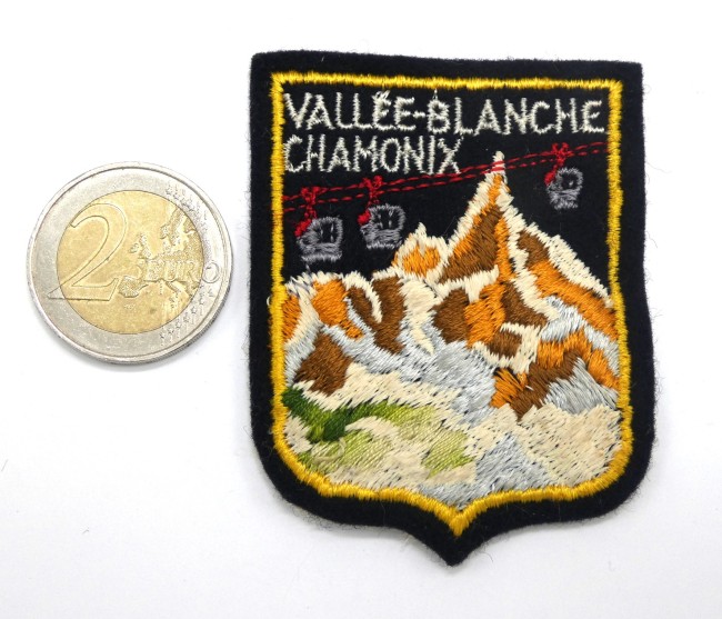 P1090206 Ecusson Chamonix Vallée Blanche