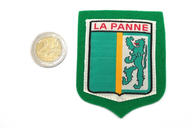 Ecusson brodé ville LA PANNE 