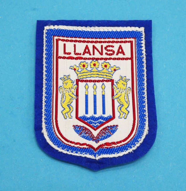  Ecusson brodé pays Ville LLANSA 