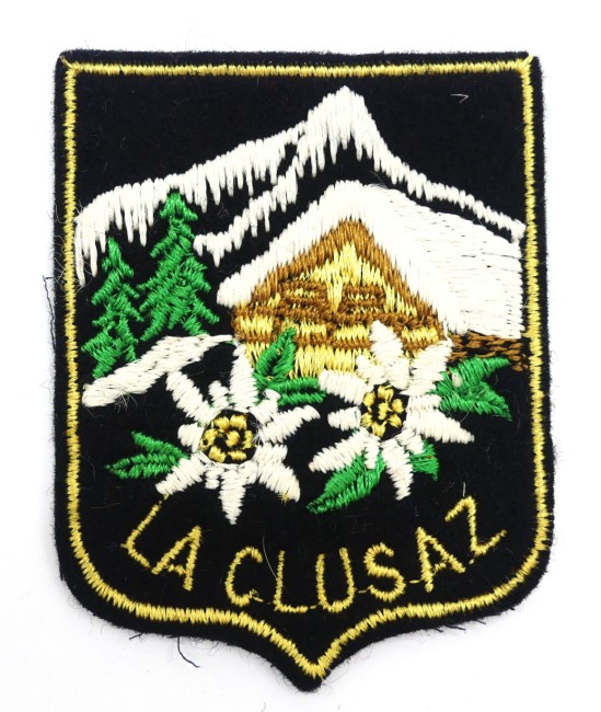 Ecusson collection brodé La clusaz
