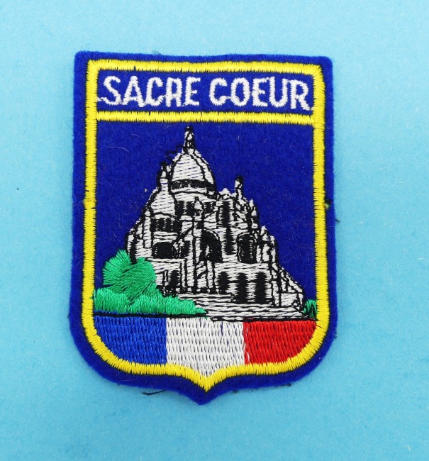 Ecusson collection brodé SACRE - COEUR
